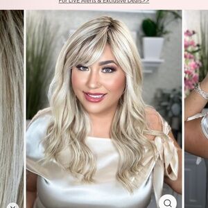 Brand new blonde wig in box